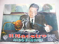12 LOCANDINE CINEMA IL MAESTRO ORIGINALE 1957 FABRIZI