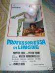 LOCANDINA ORIGINALE - PROFESSORESSA DI LINGUE